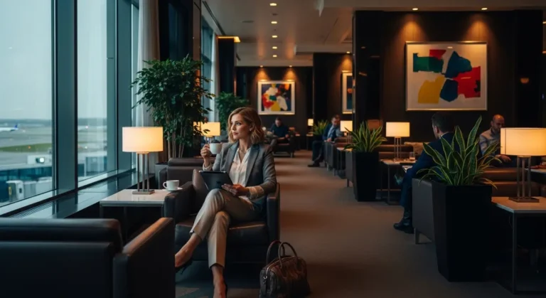 Sala VIP em aeroporto